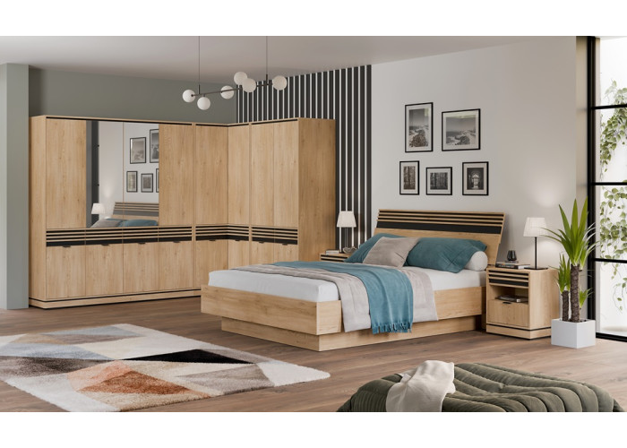 FERRO dub cremona FE08 šatníkovo-policová skriňa