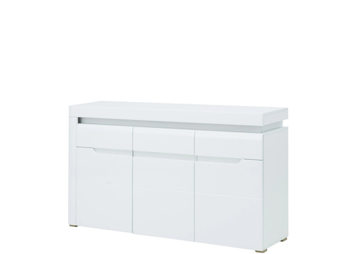 IRMA biela/biely lesk IM04, komoda