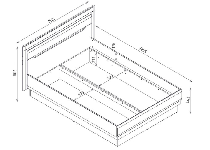 IRMA biela/biely lesk IM16, manželská posteľ s úložným priestorom 140x200 cm