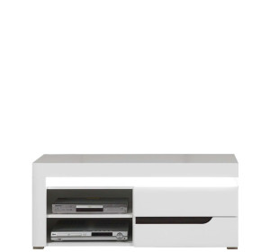 IRMA biela/biely lesk IM01, TV stolík