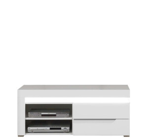 IRMA biela/biely lesk IM01, TV stolík