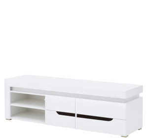 IRMA biela/biely lesk IM02, TV stolík