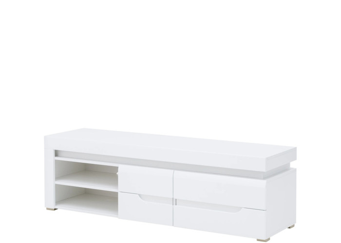 IRMA biela/biely lesk IM02, TV stolík