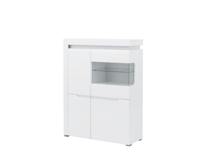 IRMA biela/biely lesk IM05, vitrína