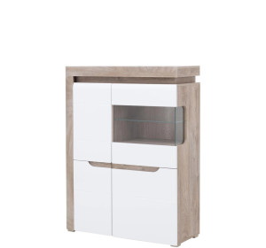 IRMA dub/biely lesk IM05, vitrína