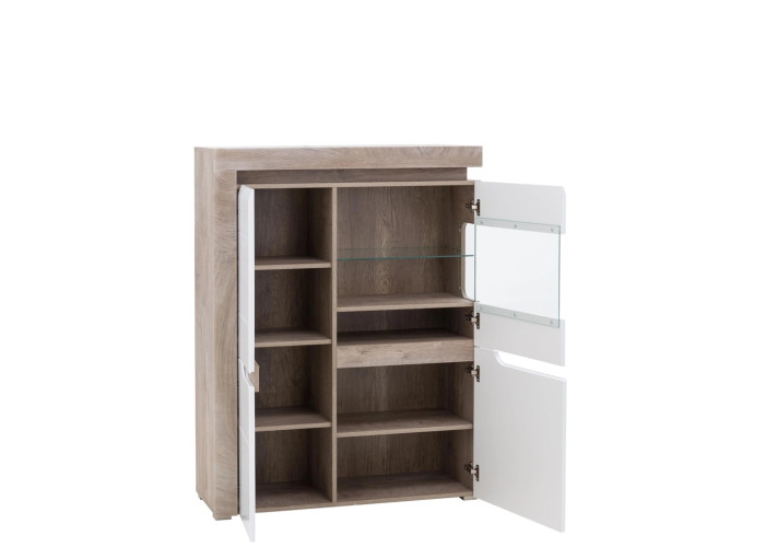 IRMA dub/biely lesk IM05, vitrína