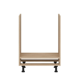 PATI dub cremona PK19/PF19, dolná kuchynská skrinka na vstavanú rúru 60 cm