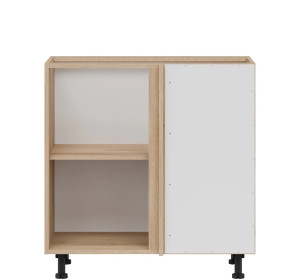 PATI dub cremona PK22/PF21, dolná rohová kuchynská skrinka 100x60 cm