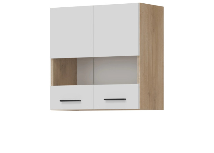 PATI biela PK05/PF06 horná kuchynská skrinka so sklom 60 cm