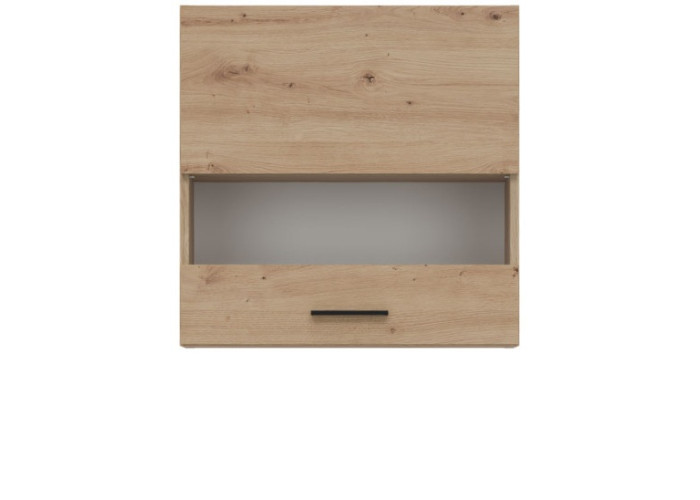 PATI dub cremona PK05/PF34 horná kuchynská skrinka so sklom 60 cm