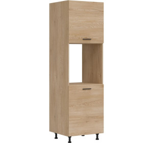 PATI dub cremona PK24/PF23 vysoká skrinka na vstavanú rúru v šírke 60 cm