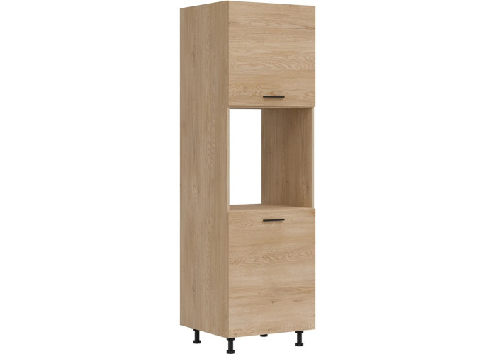 PATI dub cremona PK24/PF23 vysoká skrinka na vstavanú rúru v šírke 60 cm