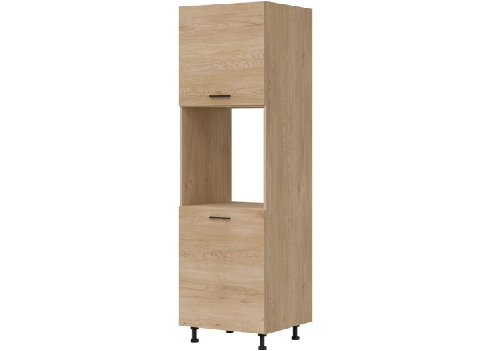 PATI dub cremona PK24/PF23 vysoká skrinka na vstavanú rúru v šírke 60 cm