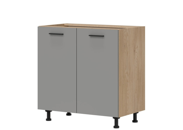 PATI svetlý grafit PK20/PF20, dolná kuchynská skrinka 80 cm