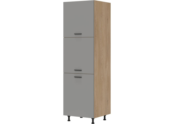 PATI svetlý grafit PK24/PF23/PF24 vysoká potravinová skriňa 60 cm