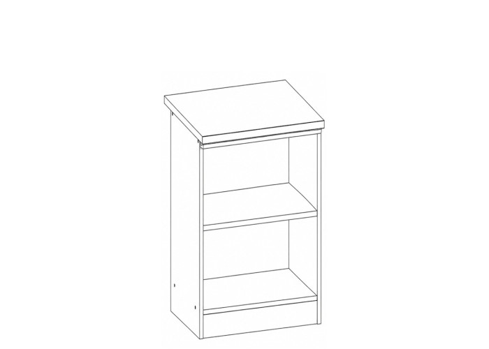 ELIZA EZ10/D40 dub wenge, dolná skrinka v šírke 40 cm