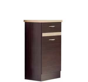 ELIZA EZ11/D40S1 dub wenge, dolná skrinka  so zásuvkou v šírke 40 cm