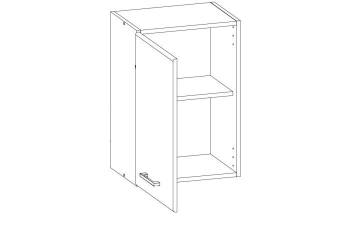 ELIZA EZ01/G40, horná skrinka v šírke 40 cm