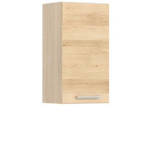 MODENA buk/biely lesk MD03/G40, horná skrinka v šírke 40 cm