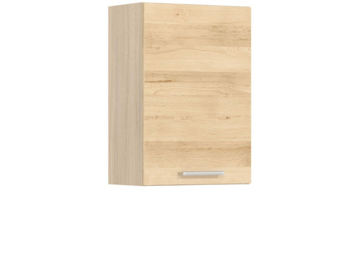 MODENA buk/biely lesk MD05/G50, horná skrinka v šírke 50 cm