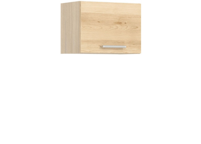 MODENA buk/biely lesk MD06/G50o, horná výklopná skrinka v šírke 50 cm