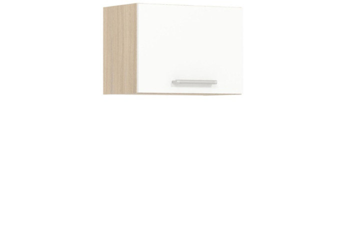 MODENA biely lesk/grafit matný MD06/G50o, horná výklopná skrinka v šírke 50 cm