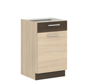 MODENA rijeka svetlá MD15/D50S1, dolná skrinka so zásuvkou v šírke 50 cm