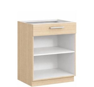 MODENA rijeka tmavá MD16/D60S1, dolná skrinka so zásuvkou v šírke 60 cm MODENA rijeka tmavá MD16/D60S1, dolná skrinka so zásuvkou v šírke 60 cm