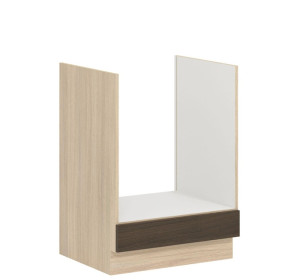 MODENA rijeka tmavá MD17/D60P, dolná skrinka na vstavanú rúru v šírke 60 cm