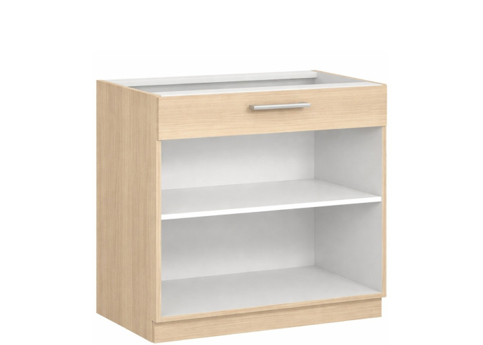 MODENA rijeka tmavá MD20/D80S1, dolná skrinka so zásuvkou v šírke 80 cm