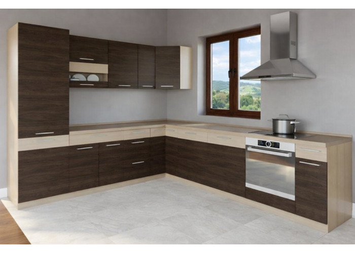 MODENA rijeka tmavá MD03/G40, horná skrinka v šírke 40 cm