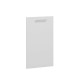 TIFFANY biely lesk T28, dvierka na umývačku riadu v šírke 45 a výške 72 cm