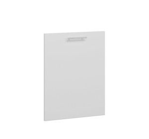 TIFFANY biely lesk T29, dvierka na umývačku riadu v šírke 60 a výške 72 cm