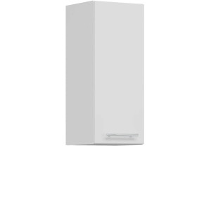 TIFFANY biely lesk T02/G30, horná skrinka v šírke 30 cm