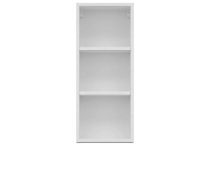 TIFFANY biely lesk T02/G30, horná skrinka v šírke 30 cm