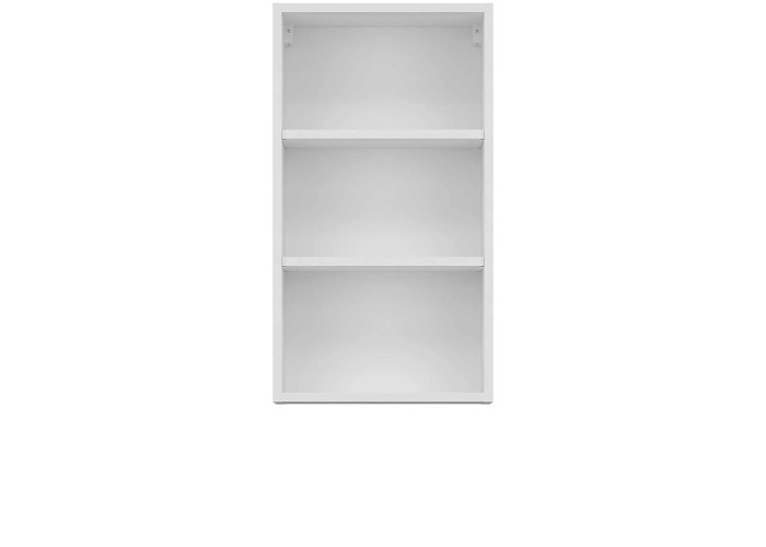 TIFFANY biely lesk T03/G40, horná skrinka v šírke 40 cm