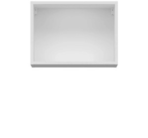 TIFFANY biely lesk T06/G50o, horná výklopná skrinka v šírke 50 cm