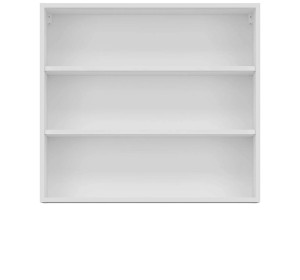 TIFFANY biely lesk T11/G80, horná skrinka v šírke 80 cm