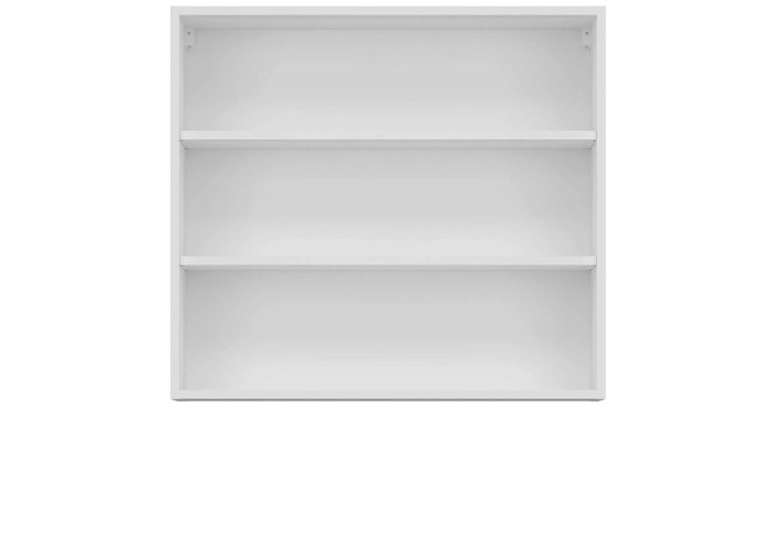 TIFFANY biely lesk T11/G80, horná skrinka v šírke 80 cm