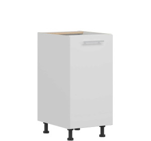 TIFFANY biely lesk T15/D40, dolná skrinka v šírke 40 cm