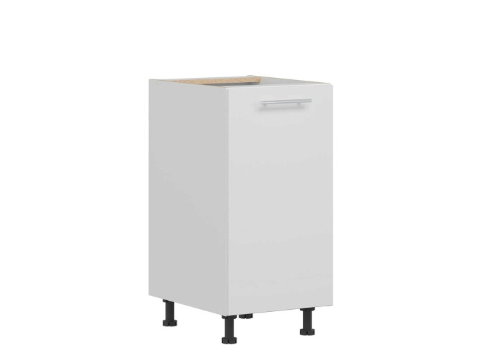 TIFFANY biely lesk T15/D40, dolná skrinka v šírke 40 cm