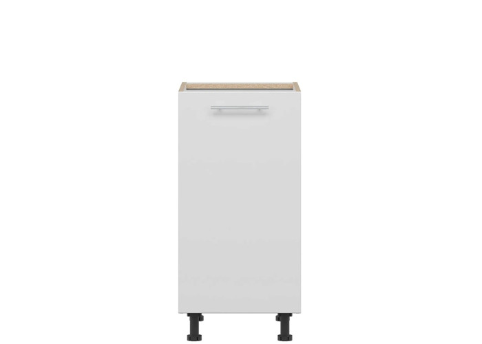 TIFFANY biely lesk T15/D40, dolná skrinka v šírke 40 cm