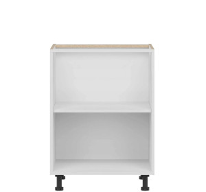 TIFFANY biely lesk T19/D60, dolná skrinka v šírke 60 cm