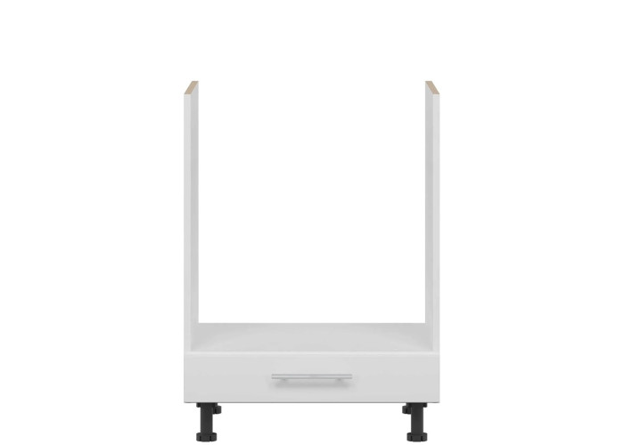 TIFFANY biely lesk T21/D60P, dolná skrinka na vstavanú rúru v šírke 60 cm