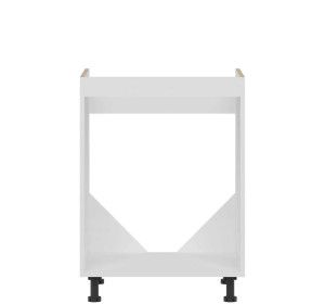 TIFFANY biely lesk T23/D60Z, dolná drezová skrinka v šírke 60 cm