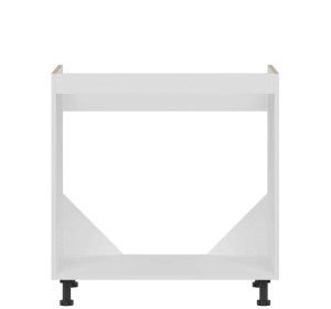 TIFFANY biely lesk T24/D80Z, dolná drezová skrinka v šírke 80 cm