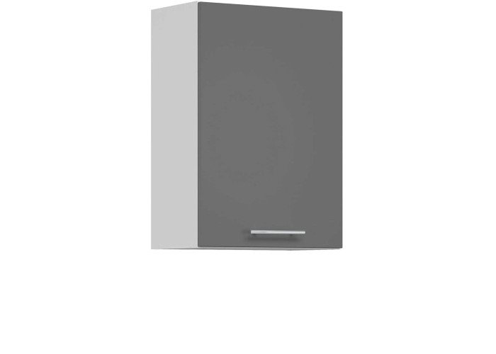 TIFFANY sivý lesk T05/G50, horná skrinka v šírke 50 cm