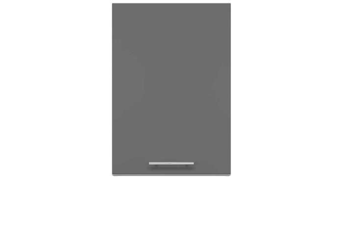 TIFFANY sivý lesk T05/G50, horná skrinka v šírke 50 cm