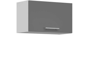 TIFFANY sivý lesk T07/G60o, horná výklopná skrinka v šírke 60 cm