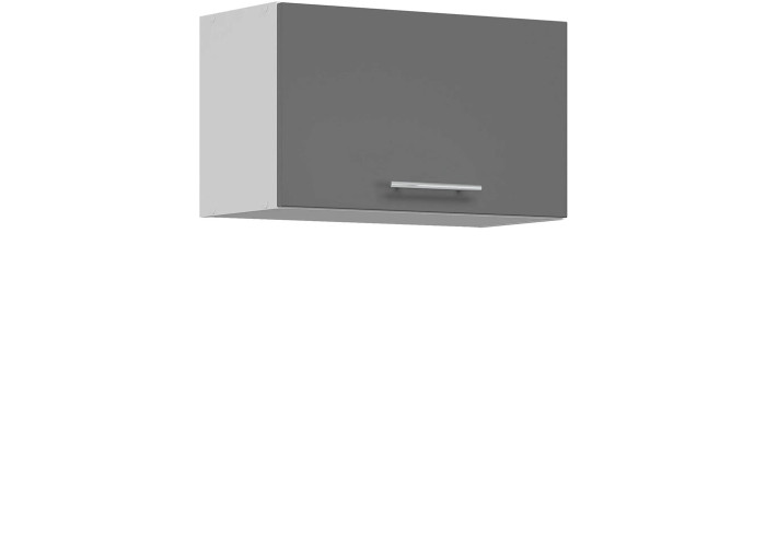 TIFFANY sivý lesk T07/G60o, horná výklopná skrinka v šírke 60 cm